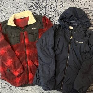 SET OF 2! Columbia women’s jackets SIZE SMALL!